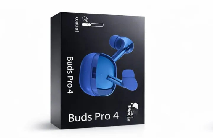 Buds pro 4 , Wireless TWS Earbuds, Hi-Fi Sound & Long Battery Life , Premium Quality