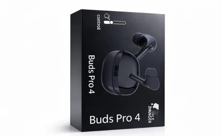 Buds pro 4 , Wireless TWS Earbuds, Hi-Fi Sound & Long Battery Life , Premium Quality