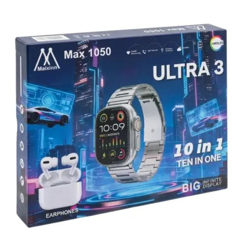 Max 1050 Ultra 3 10-in-1 Smart Watch